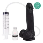 Dildo Uriel Black Nude Eyaculador