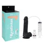 Dildo Uriel Black Nude Eyaculador - Imagen 2