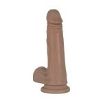 Dildo Uriel Caramelo Flexible - Imagen 2