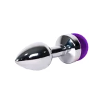 Plug Anal Ball Gema Morada