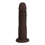 Premiun Silicone Dildo Hyperrealistic Talla L Brown - Imagen 3