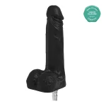 Dildo Uriel Black Nude Compatible Con Lovense Machine - Imagen 3