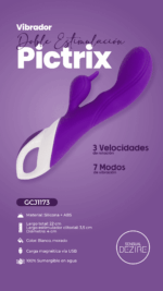 Vibrador Doble Estimulación Pictrix - Imagen 2