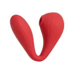 Estimulador Clitorial por Ondas y Vibrador Punto G con APP Magic Bobi Red - Imagen 2
