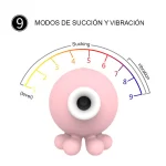 Vibrador Clitorial Octopi - Imagen 4