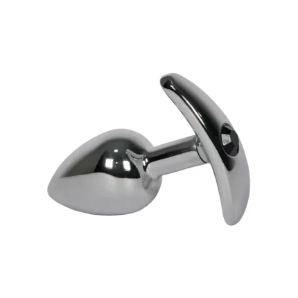 Plug Anal Safety Gema Negra Talla S