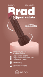 Dildo Brad Brown - Imagen 2