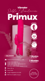 Vibrador Doble Estimulación Primux - Imagen 3