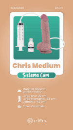 Dildo Chris Medium Eyaculador - Imagen 4