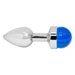 Plug Anal Ball Gema Azul Talla S
