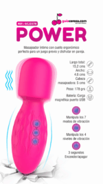 Vibrador Masajeador Power - Imagen 5