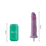Dildo Jax Morado Compatible Con Lovense Machine - Imagen 5
