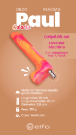 Dildo Paul Galatic Compatible Con Lovense Machine - Imagen 5