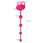 Anal Beads 10'' Silicone Frog - Imagen 4