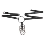 Cock Ring X5 y Correa - Imagen 4
