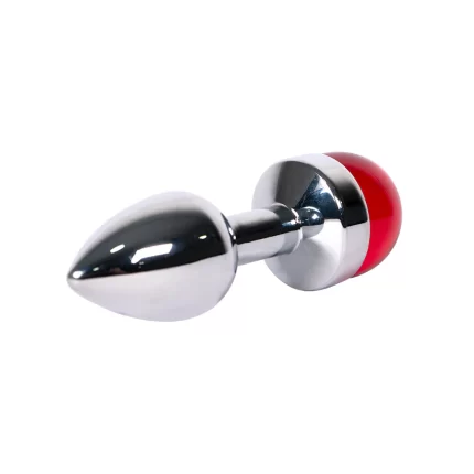 Plug Anal Ball Gema Roja