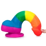 Dildo Prider Rainbow 8'' - Imagen 4