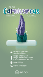 Dildo Carnivorous Mediano - Imagen 6